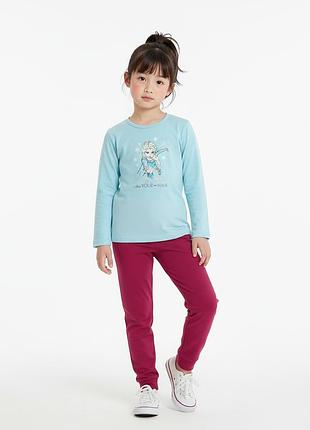 Хлопковая пижама для девочки disney ледяное cердце 92-98 см (3y)