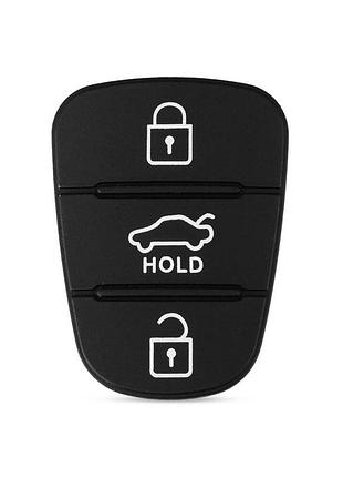 Кнопки (резинки) для ключа для hyundai i10,i20,i40,accent,elantra,sonata, tucson,santa fe,genesis,getz,ix35