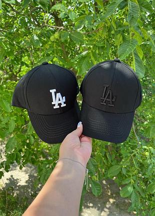 Черная кепка los angeles (la)