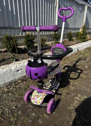 Дитячий самокат 5-в-1 бренду best scooter