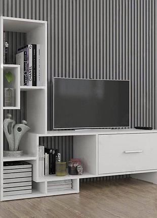 Тбмба, тумба під телевізор, тумба tv i-188 білий