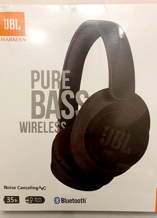 Беспроводные наушники-гарнитура jbl tune1100 black bluetooth блютус черные