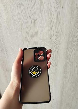 Чехол xiaomi redmi note 12 4g black 🖤 8