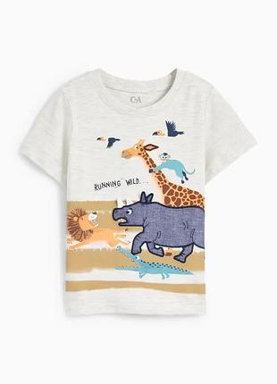 Футболка з коротким рукавом для мальчика 134 см (9y)