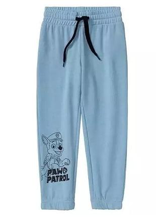 Детские спортивные штаны для мальчика paw patrol 110-116 см
