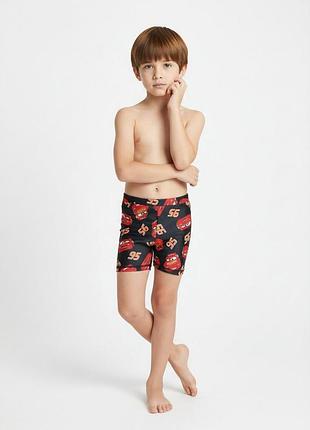 Дитячі шорти плавки для хлопчика блискавка маквін george 2-3 роки, 98 см.