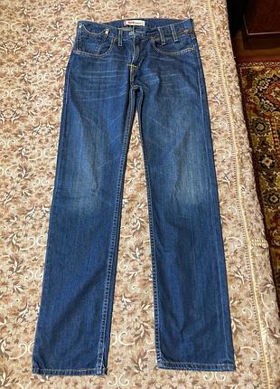 Джинси levi's 504 straight mens size 32х 34 zipper waist pocket denim jeans low rise