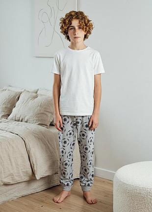Трикотажные пижамные штаны для парня 152-158 см (12-13y)