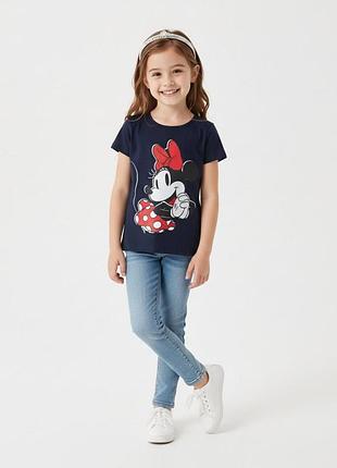 Футболка для девочки мини маус disney 122-128, 6-8 лет