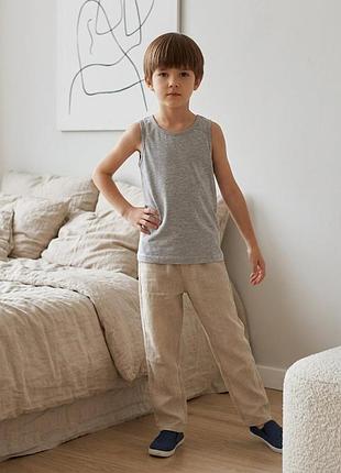 Серая майка для мальчика 128 см (7-8y) primark