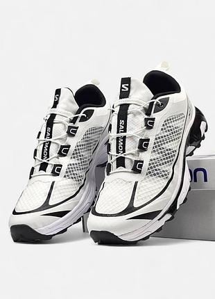 Salomon xt-6 white black (big sizes)