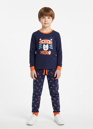 Трикотажная пижама для мальчика 122-128 см (6-8y)