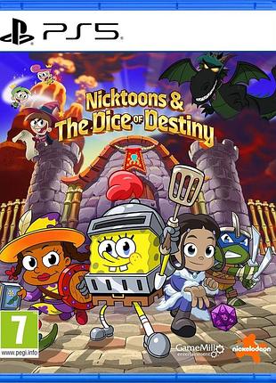 Nicktoons & the dice of destiny, eng,новая, playstation 5 (ps5) пс 5