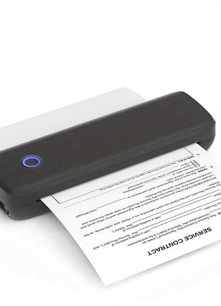 Термопринтер портативний m15 бездротовий a4 bluetooth
