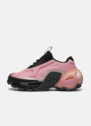 Женские кроссовки edge runner black pink