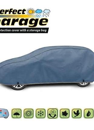 Тент чохол на авто універсал xl 480х185x136 см perfect garage kombi/hatchback kegel 5-4629-249-4030