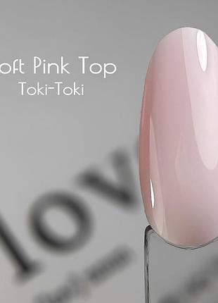 Топ без липкого шару toki-toki soft pink top