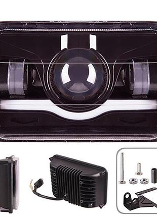 Фара светодиодная 10-30v 10w 6000k + drl pulso lp - 50m2 spot+flood 170х110х75мм