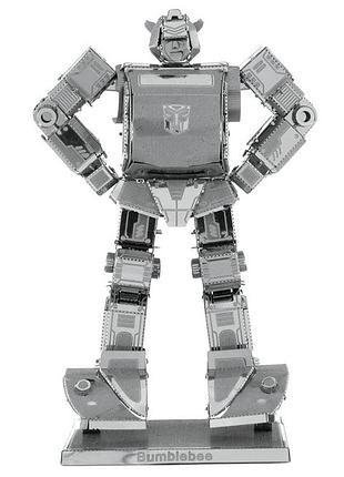 Металевий 3d конструктор bumblebee transformers 2