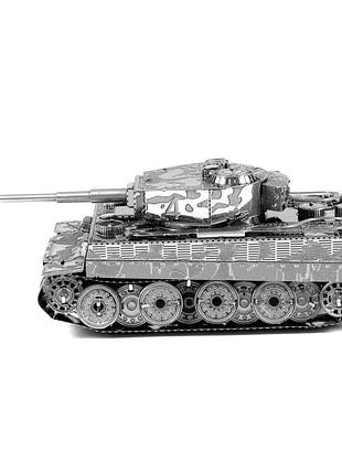 Металлический 3d конструктор танк tiger i 2