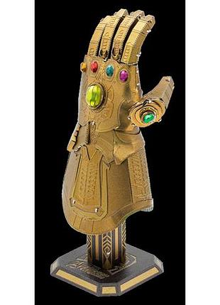 Металлический 3d конструктор перчатка бесконечности marvel