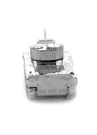 Металлический 3d конструктор танк sherman 4