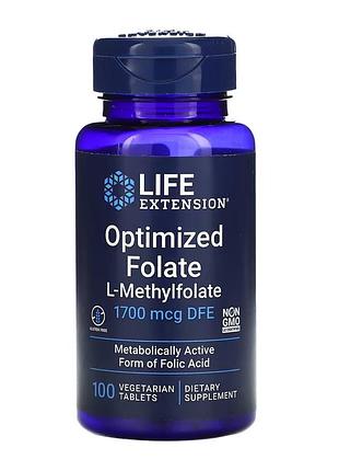 Optimized folate 1700 mcg dfe - 100 tabs
