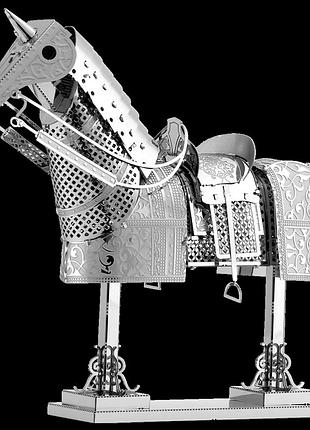 Металлический 3d конструктор доспех боевого коня