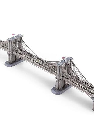 Металлический 3d конструктор "бруклинский мост" 4