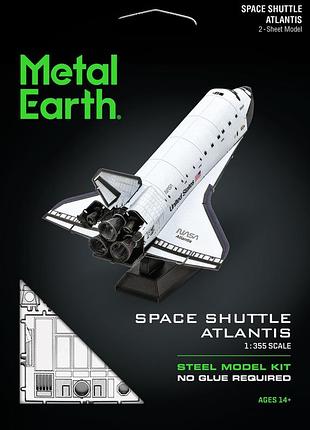 Металлический 3d конструктор space shuttle atlantis 7