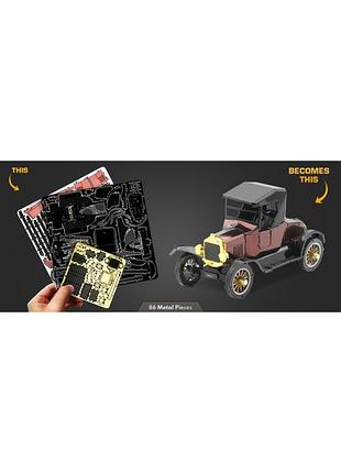 Металлический 3d конструктор 1925 ford model t runabout 9