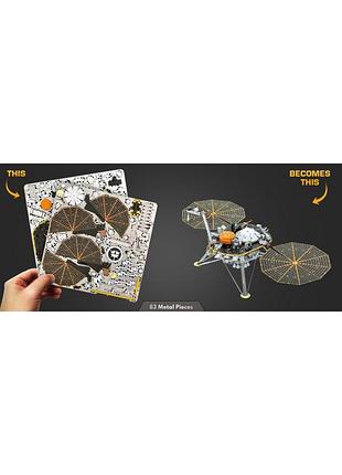 Металлический 3d конструктор insight mars lander 6
