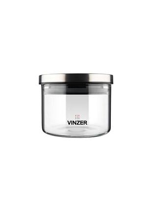 Контейнер для хранения пищевых продуктов стеклянный vinzer 0,3 л. 9.5 x 9.5 x 8.7см. (50730)