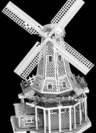 Металлический 3d конструктор ветряная мельница