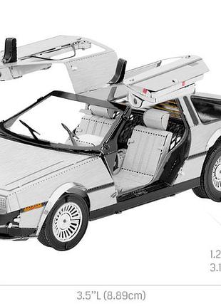 Металлический 3d конструктор delorean 10