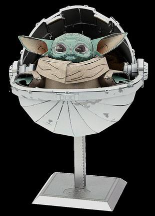 Металлический 3d конструктор star wars йода