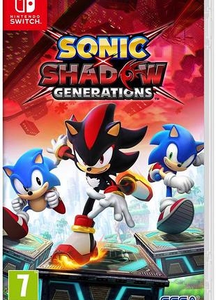 Гра консольна switch sonic x shadow generations, картридж