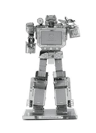 Металлический 3d конструктор soundwave transformers 3