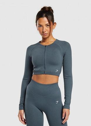 Женский кроп топ gymshark, размер m