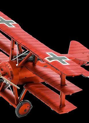 Металевий 3d конструктор fokker dr. i triplane