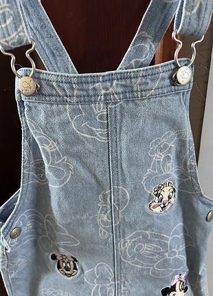 Джинсовий сарафан disney primark 3