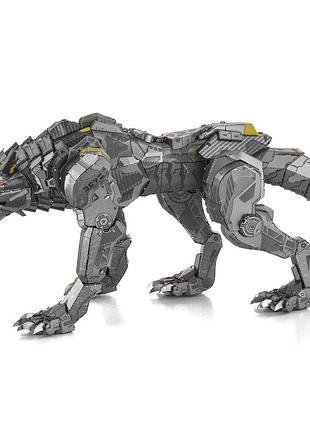 Металлический 3d конструктор cyber wolf 2