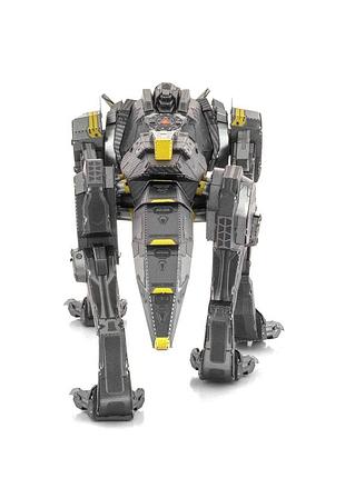 Металлический 3d конструктор cyber wolf 3