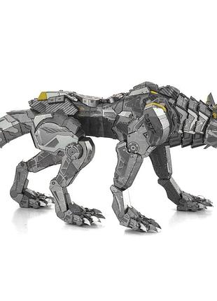 Металлический 3d конструктор cyber wolf 4