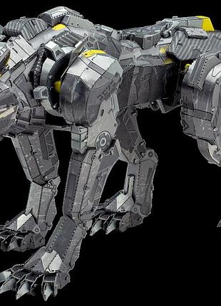 Металлический 3d конструктор cyber wolf 6
