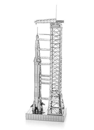 Металлический 3d конструктор apollo saturn v 3
