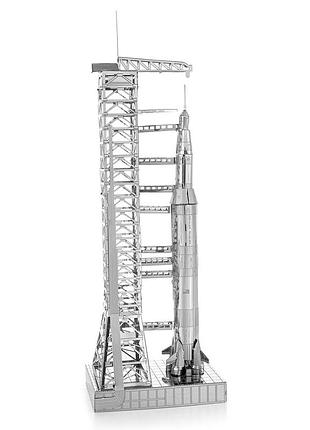Металлический 3d конструктор apollo saturn v 5