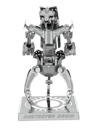 Металлический 3d конструктор "star wars destroyer droid" 3