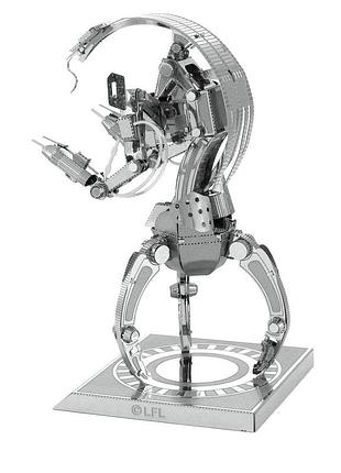 Металлический 3d конструктор "star wars destroyer droid" 5