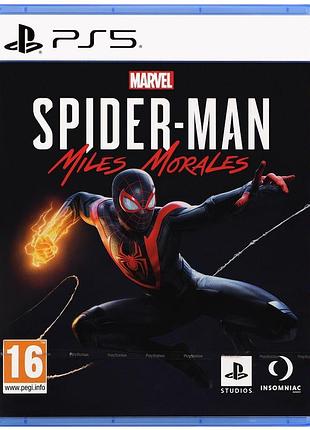 Игра консольная ps5 marvel spider-man. miles morales, bd диск